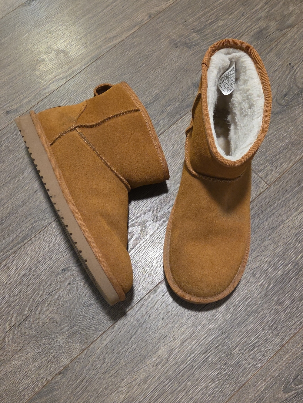 Koolaburra By UGG Faux Fur Lined Mini Ankle Boots